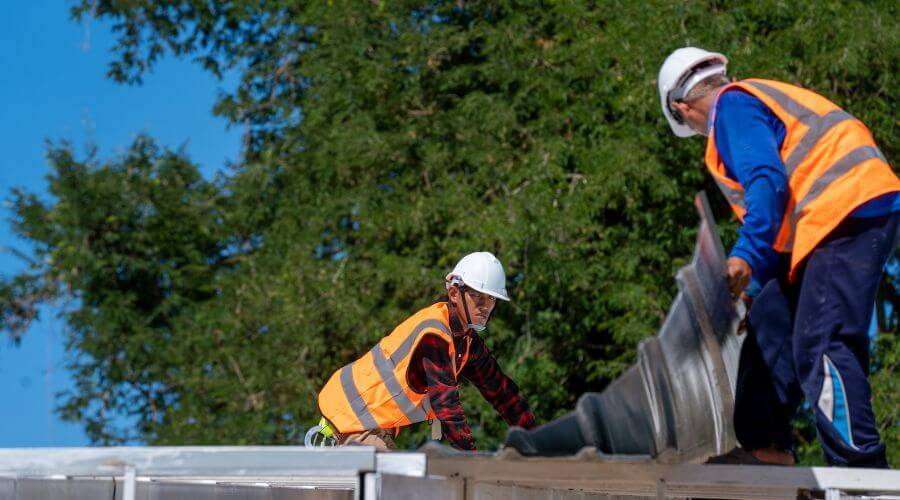 Professional metal roof installation in Frankston, TX